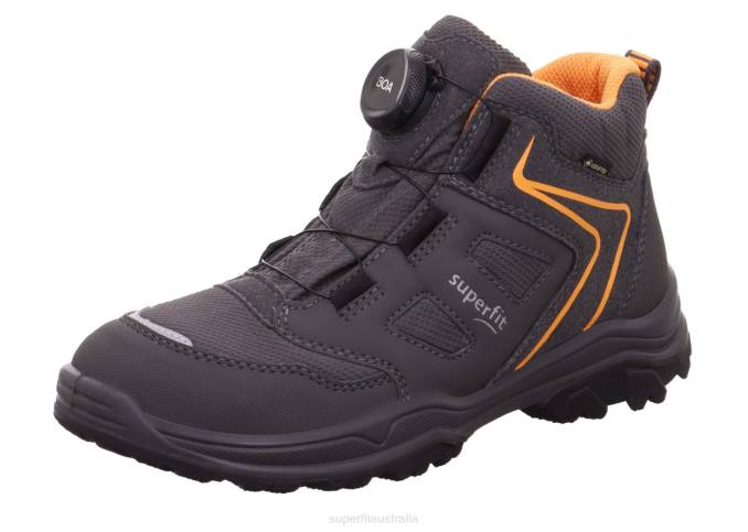 Superfit Grey/Orange Toddlers JUPITER - Boot with BOA Fit System Z6Z8901 - Image 1