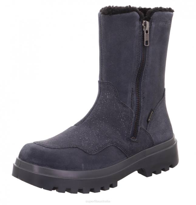 superfit_grey_toddlers_abby_boot_with_zip_z6z8745.jpg Superfit Grey Toddlers ABBY - Boot with Zip Z6Z8745 - Image 1