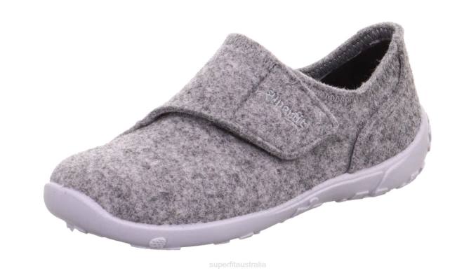 superfit_grey_toddlers_lucky_slipper_with_slip_z6z8602.jpg Superfit Grey Toddlers LUCKY - Slipper with Slip Z6Z8602 - Image 1