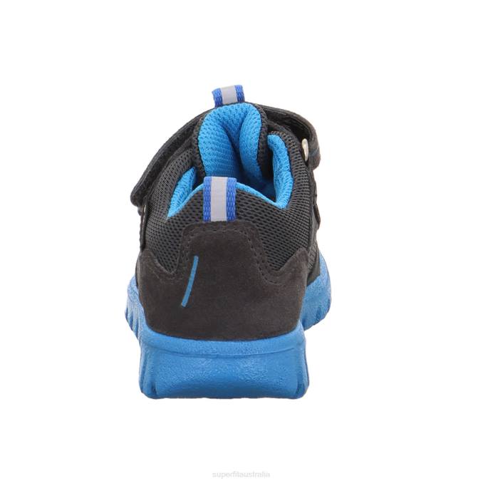 Superfit Grey/Turquoise Babies SPORT7 MINI - Sneakers low with Velcro Fastener Z6Z8306 - Image 3