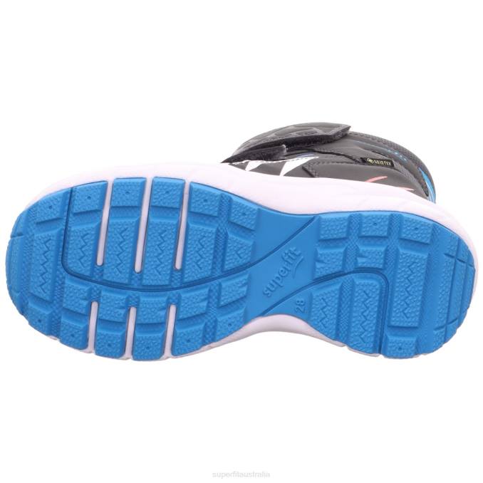Superfit Grey/Turquoise Toddlers CULUSUK 2.0 - Boot with Velcro Fastener Z6Z8716 - Image 5