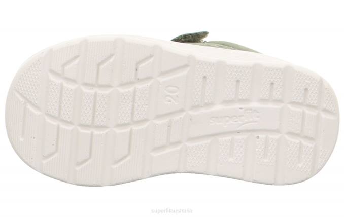 Superfit Light Green Babies BREEZE - Sneakers low with Velcro Fastener Z6Z8330 - Image 5