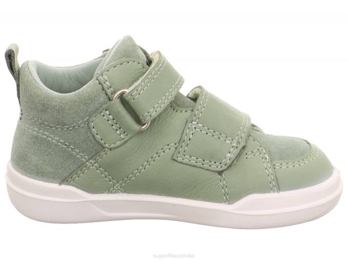 Superfit Light Green Babies SUPERFREE - Sneakers high with Velcro Fastener Z6Z8298 - Image 2