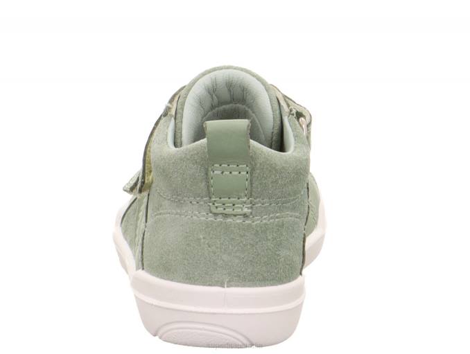 Superfit Light Green Babies SUPERFREE - Sneakers high with Velcro Fastener Z6Z8298 - Image 3