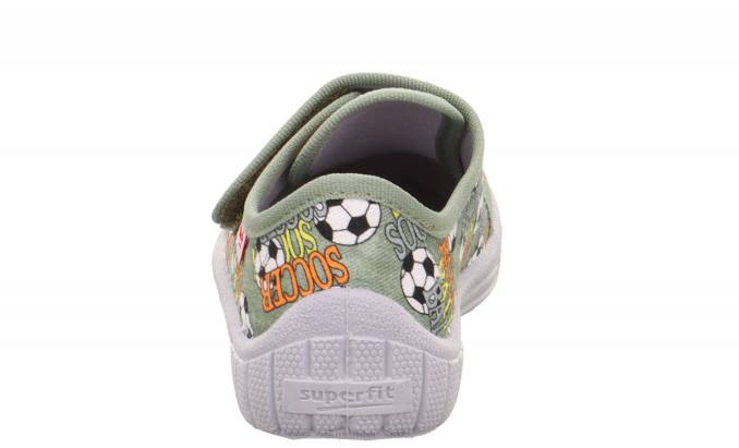 Superfit Light Green/Multicoloured Babies BILL - Slipper with Velcro Fastener Z6Z875 - Image 3