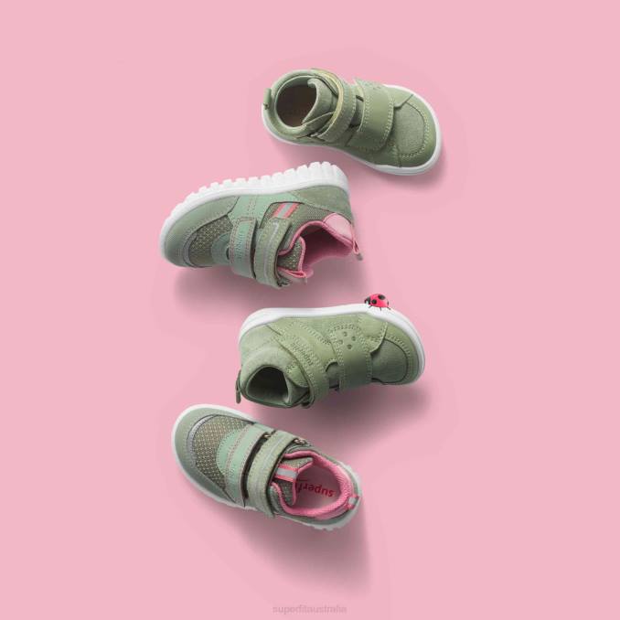 Superfit Light Green/Pink Babies SPORT7 MINI - Sneakers low with Velcro Fastener Z6Z8243 - Image 8