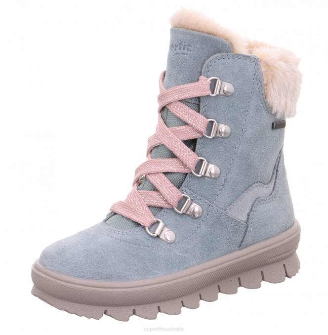 superfit_light_green_pink_toddlers_flavia_boot_with_zip_z6z8738.jpg Superfit Light Green/Pink Toddlers FLAVIA - Boot with Zip Z6Z8738 - Image 1