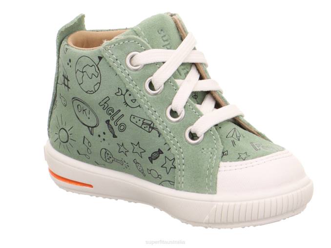 Superfit Light Green/White Babies MOPPY - Sneakers low with Zip Z6Z8321 - Image 4