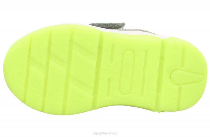 Superfit Light Green/Yellow Babies COOPER - Sneakers low with Velcro Fastener Z6Z8331 - Image 5