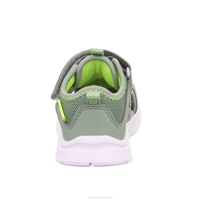 Superfit Light Green/Yellow Babies WAVE - Sandal with Velcro Fastener Z6Z8207 - Image 3
