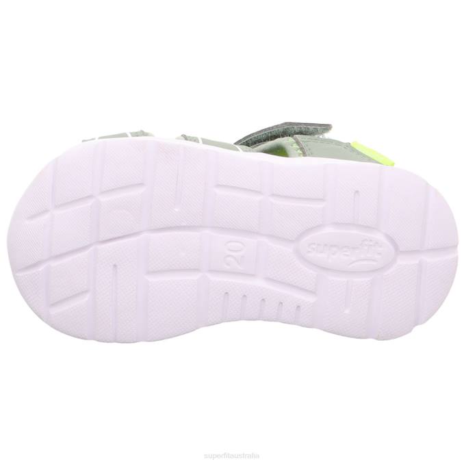Superfit Light Green/Yellow Babies WAVE - Sandal with Velcro Fastener Z6Z8207 - Image 5