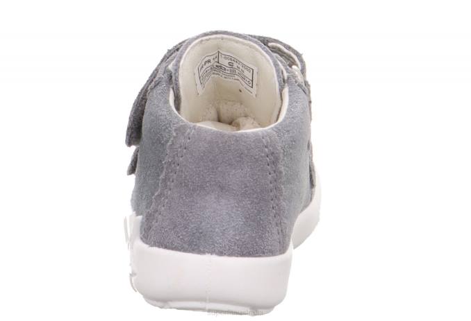 Superfit Light Grey Babies STARLIGHT - Sneakers low with Velcro Fastener Z6Z8271 - Image 3
