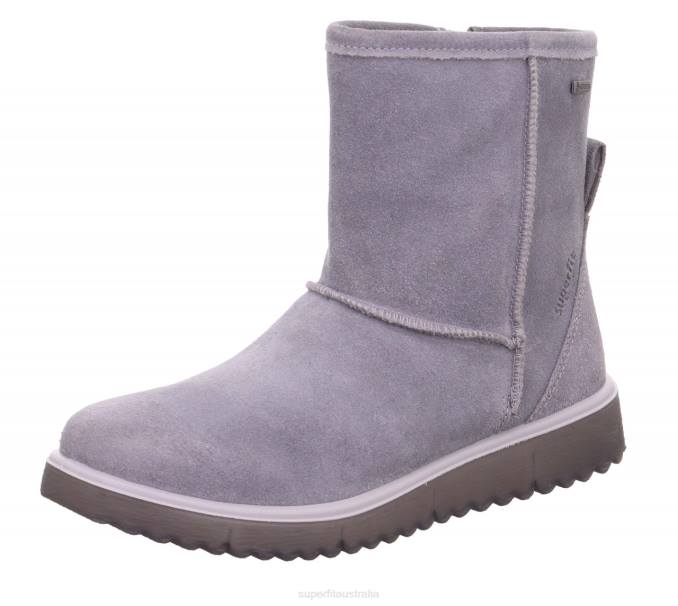 Superfit Light Grey Kids & Teens LORA - Boot with Zip Z6Z8938 - Image 1