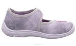 Superfit Light Grey/Pink Babies BELINDA - Slipper with Velcro Fastener Z6Z889 - Image 2