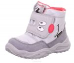 Superfit Light Grey/Pink Babies GLACIER - Boot with Velcro Fastener Z6Z8467