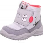 Superfit Light Grey/Pink Babies GLACIER - Boot with Velcro Fastener Z6Z8467