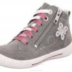 Superfit Light Grey Toddlers TENSY - Sneakers high with Zip Z6Z8827