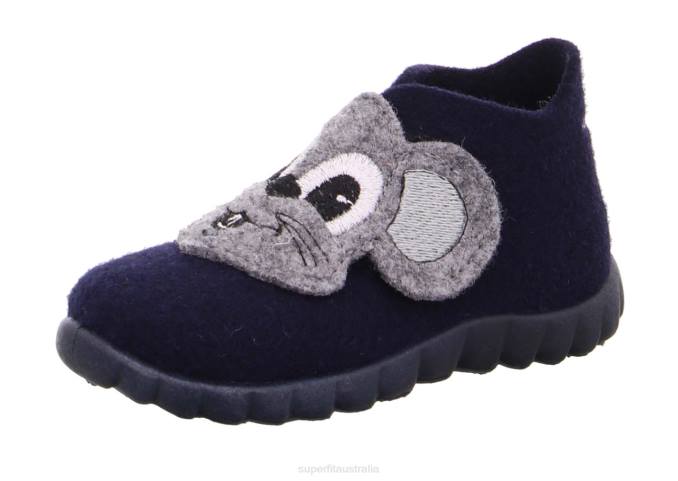 superfit_ocean_combi_babies_happy_slipper_with_velcro_fastener_z6z8139.jpg Superfit Ocean/Combi Babies HAPPY - Slipper with Velcro Fastener Z6Z8139 - Image 1