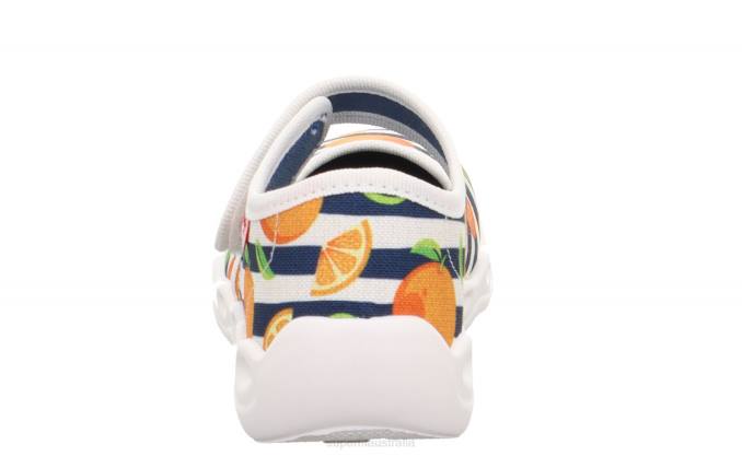 Superfit Orange/Multicoloured Babies BUBBLE - Slipper with Velcro Fastener Z6Z817 - Image 3