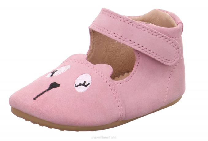 superfit_pink_babies_papageno_slipper_with_velcro_fastener_z6z8503.jpg Superfit Pink Babies PAPAGENO - Slipper with Velcro Fastener Z6Z8503 - Image 1