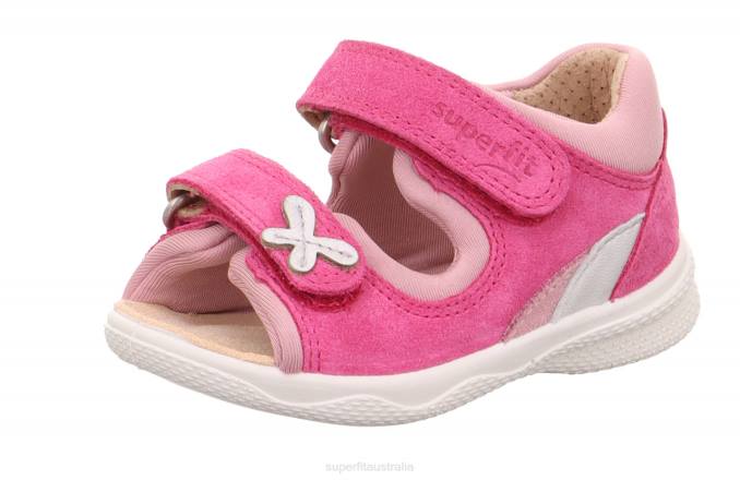 superfit_pink_babies_polly_sandal_with_velcro_fastener_z6z8220.jpg Superfit Pink Babies POLLY - Sandal with Velcro Fastener Z6Z8220 - Image 1