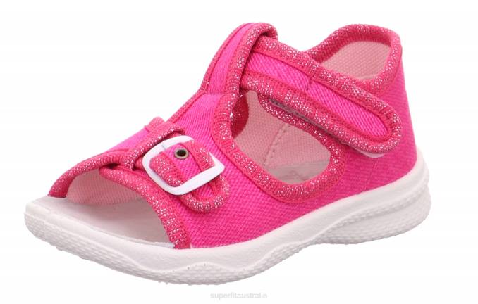 superfit_pink_babies_polly_slipper_with_velcro_fastener_z6z8163.jpg Superfit Pink Babies POLLY - Slipper with Velcro Fastener Z6Z8163 - Image 1