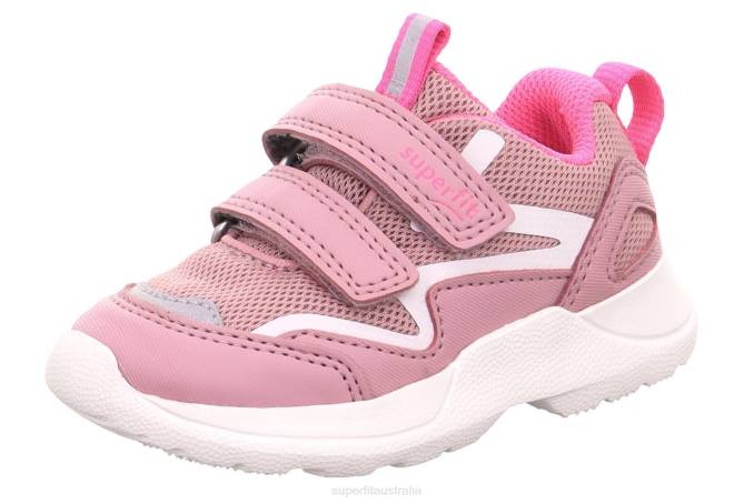 superfit_pink_babies_rush_sneakers_low_with_velcro_fastener_z6z8293.jpg Superfit Pink Babies RUSH - Sneakers low with Velcro Fastener Z6Z8293 - Image 1
