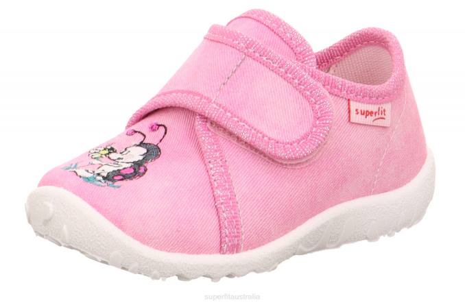 superfit_pink_babies_spotty_slipper_with_velcro_fastener_z6z821.jpg Superfit Pink Babies SPOTTY - Slipper with Velcro Fastener Z6Z821 - Image 1