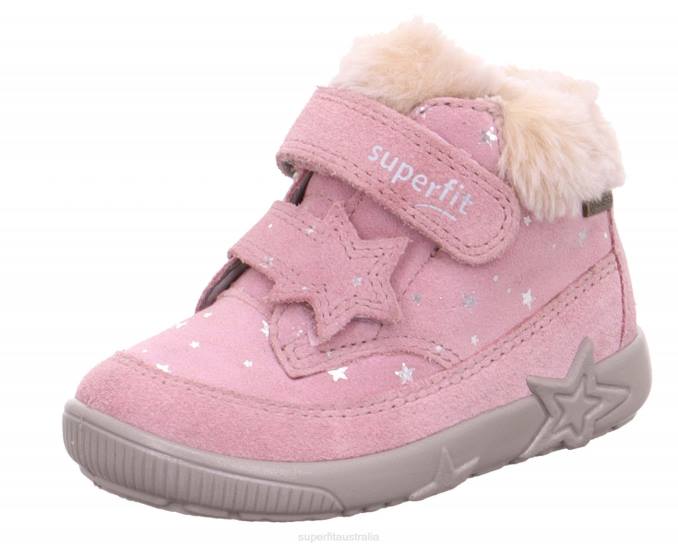 superfit_pink_babies_starlight_boot_with_velcro_fastener_z6z8510.jpg Superfit Pink Babies STARLIGHT - Boot with Velcro Fastener Z6Z8510 - Image 1