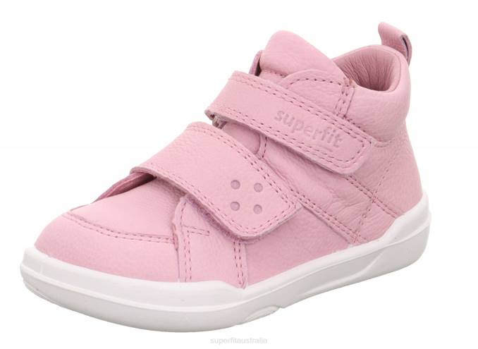 superfit_pink_babies_superfree_sneakers_high_with_velcro_fastener_z6z8356.jpg Superfit Pink Babies SUPERFREE - Sneakers high with Velcro Fastener Z6Z8356 - Image 1
