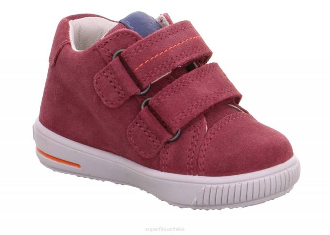 Superfit Pink/Blue Babies MOPPY - Sneakers low with Velcro Fastener Z6Z8375 - Image 4
