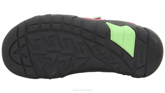 Superfit Pink/Grey Babies TRACE - Sneakers low with Velcro Fastener Z6Z8545 - Image 5