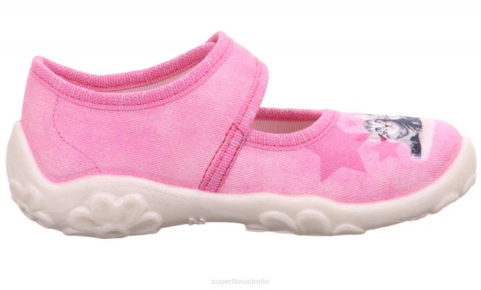 Superfit Pink/Multi Coloure Babies BONNY - Slipper with Velcro Fastener Z6Z8153 - Image 2