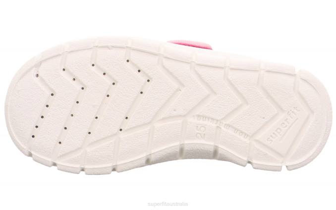 Superfit Pink/Multi Coloure Toddlers BOBBY - Slipper with Velcro Fastener Z6Z8563 - Image 5
