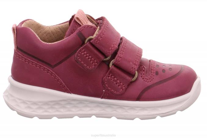 Superfit Pink/Orange Babies BREEZE - Sneakers low with Velcro Fastener Z6Z8296 - Image 2