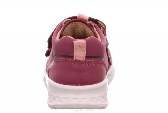 Superfit Pink/Orange Babies BREEZE - Sneakers low with Velcro Fastener Z6Z8296 - Image 3