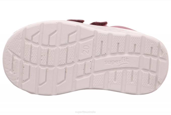 Superfit Pink/Orange Babies BREEZE - Sneakers low with Velcro Fastener Z6Z8296 - Image 5