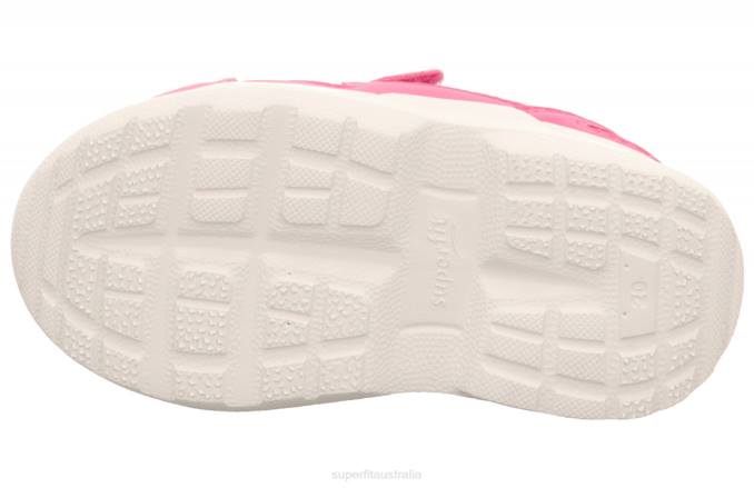 Superfit Pink/Orange Babies RUSH - Sneakers low with Velcro Fastener Z6Z8261 - Image 5