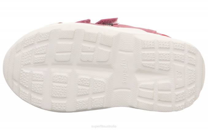 Superfit Pink/Orange Babies RUSH - Sneakers low with Velcro Fastener Z6Z8332 - Image 5