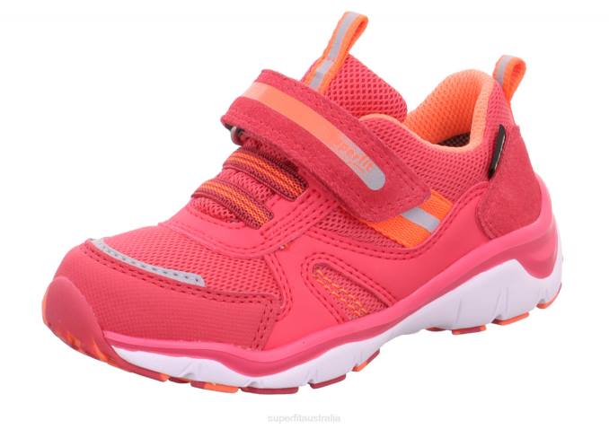 superfit_pink_orange_babies_sport5_sneakers_low_with_velcro_fastener_z6z8302.jpg Superfit Pink/Orange Babies SPORT5 - Sneakers low with Velcro Fastener Z6Z8302 - Image 1