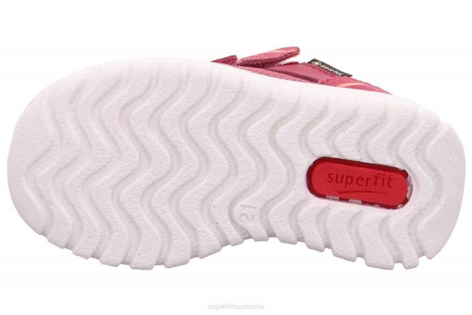 Superfit Pink/Orange Babies SPORT7 MINI - Sneakers low with Velcro Fastener Z6Z8322 - Image 6