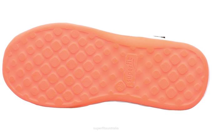 Superfit Pink/Orange Toddlers BOUNCE - Sneakers low with Quick release fastener Z6Z8785 - Image 5