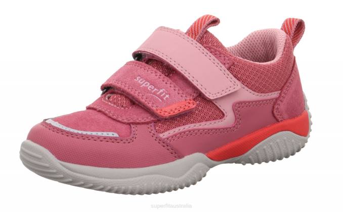 superfit_pink_red_toddlers_storm_sneakers_low_with_velcro_fastener_z6z8806.jpg Superfit Pink/Red Toddlers STORM - Sneakers low with Velcro Fastener Z6Z8806 - Image 1