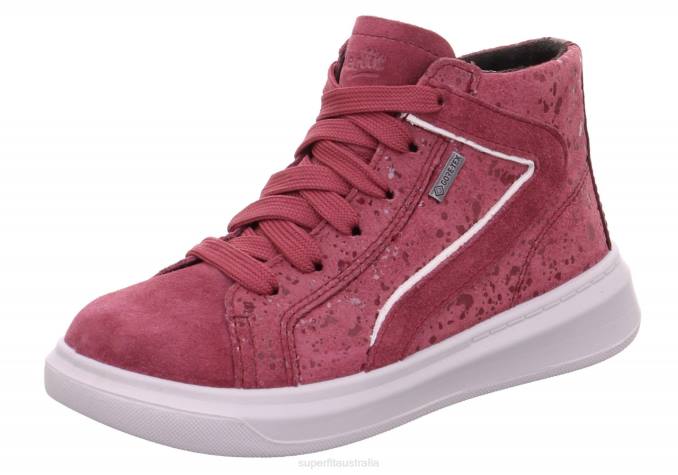 superfit_pink_toddlers_cosmo_sneakers_high_with_zip_z6z8837.jpg Superfit Pink Toddlers COSMO - Sneakers high with Zip Z6Z8837 - Image 1