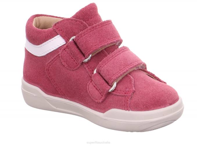 Superfit Pink/White Babies SUPERFREE - Sneakers low with Velcro Fastener Z6Z8394 - Image 4
