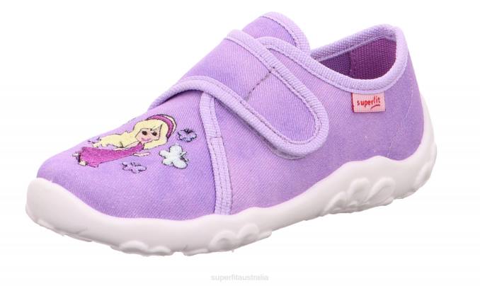 superfit_purple_babies_bonny_slipper_with_velcro_fastener_z6z8164.jpg Superfit Purple Babies BONNY - Slipper with Velcro Fastener Z6Z8164 - Image 1