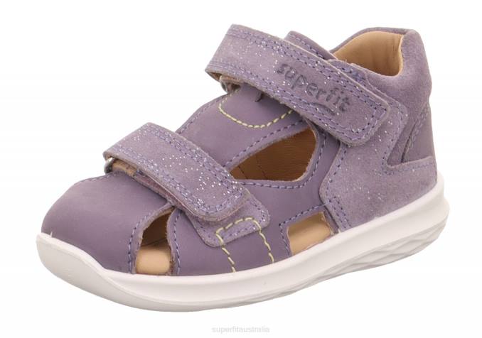 superfit_purple_babies_bumblebee_sandal_with_velcro_fastener_z6z8185.jpg Superfit Purple Babies BUMBLEBEE - Sandal with Velcro Fastener Z6Z8185 - Image 1