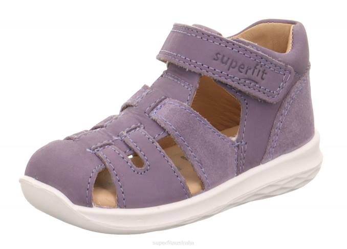 superfit_purple_babies_bumblebee_sandal_with_velcro_fastener_z6z8194.jpg Superfit Purple Babies BUMBLEBEE - Sandal with Velcro Fastener Z6Z8194 - Image 1