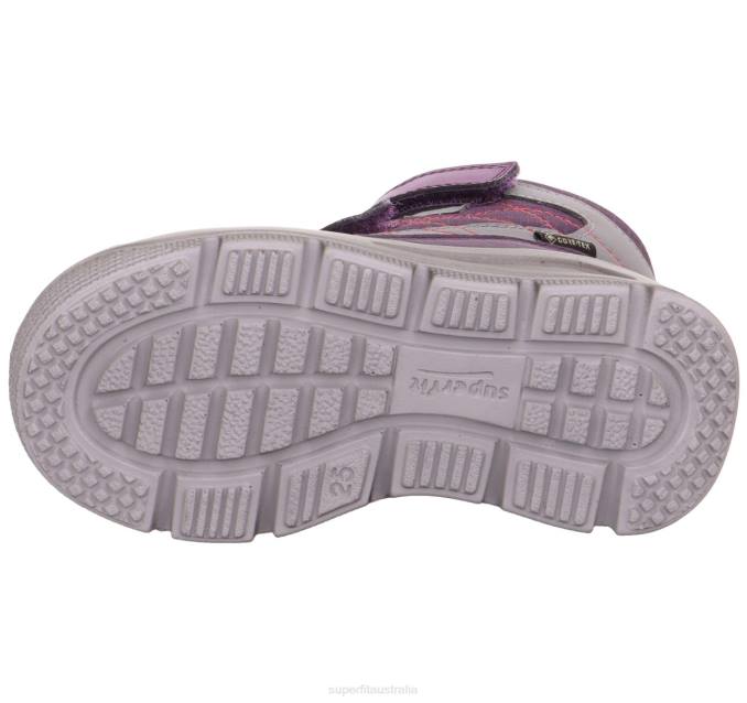 Superfit Purple/Orange Toddlers MARS - Boot with Velcro Fastener Z6Z8693 - Image 5