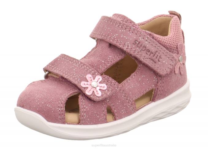 superfit_purple_pink_babies_bumblebee_sandal_with_velcro_fastener_z6z8214.jpg Superfit Purple/Pink Babies BUMBLEBEE - Sandal with Velcro Fastener Z6Z8214 - Image 1